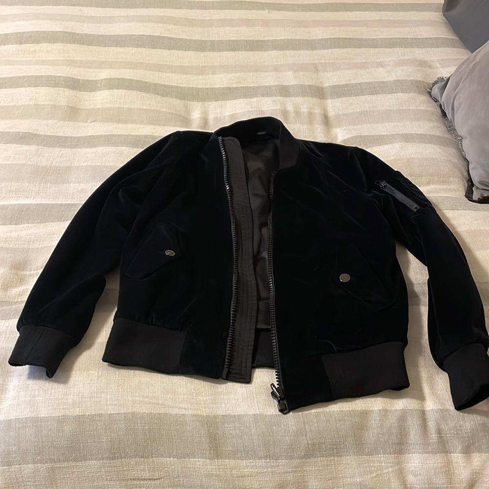 John + Jenn reversible bomber jacket xs